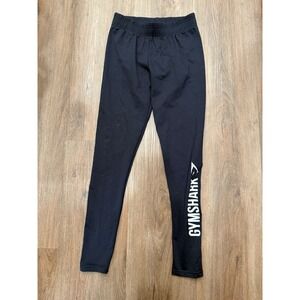 Gymshark Black Leggings Women's Small Athleisure Workout Activewear